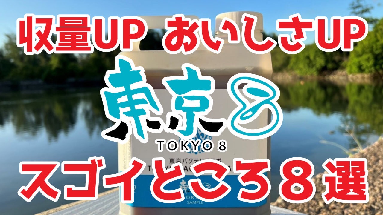 TOKYO8 紹介動画「植物の真価を引き出せ！」