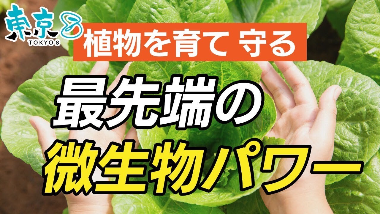 TOKYO8 紹介動画「TOKYO8が開放する！最先端の微生物パワー」