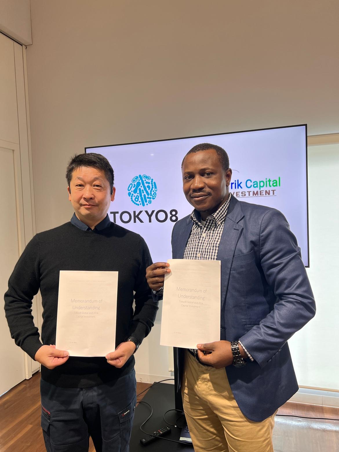 Partnership Announcement: TOKYO8 GLOBAL INC × AFRIK CAPITAL INVESTMENT.