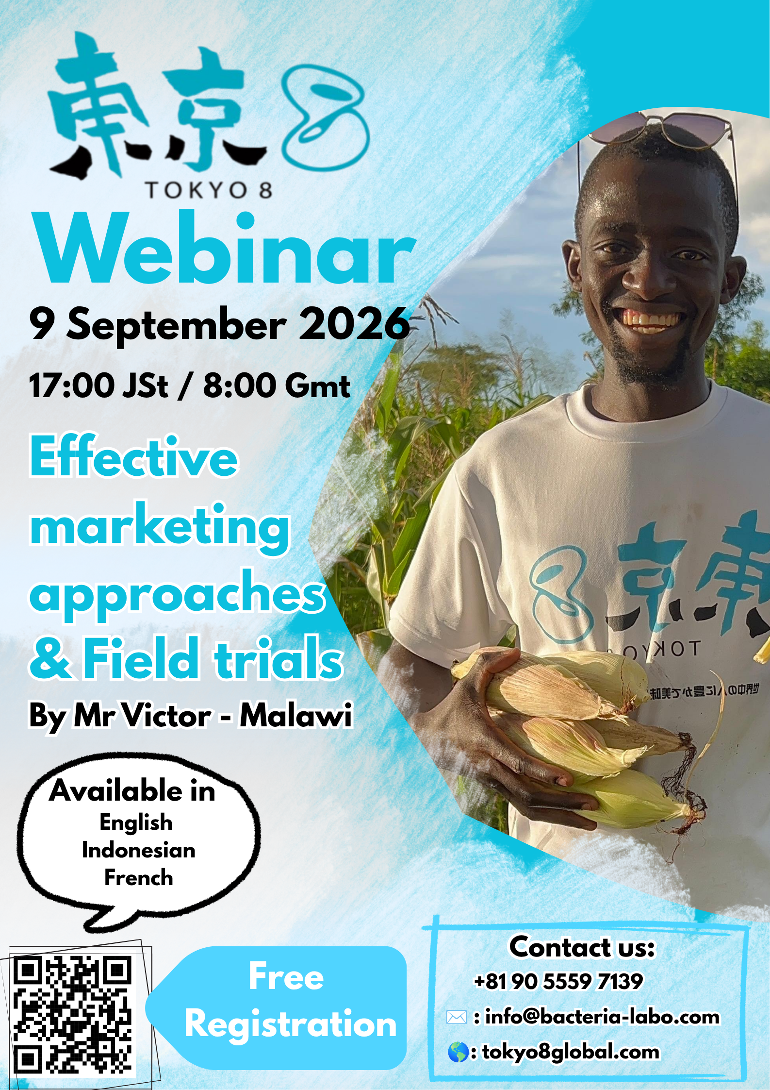 🌱 Tokyo8 Summer Webinar: Let’s Grow Better, Together!